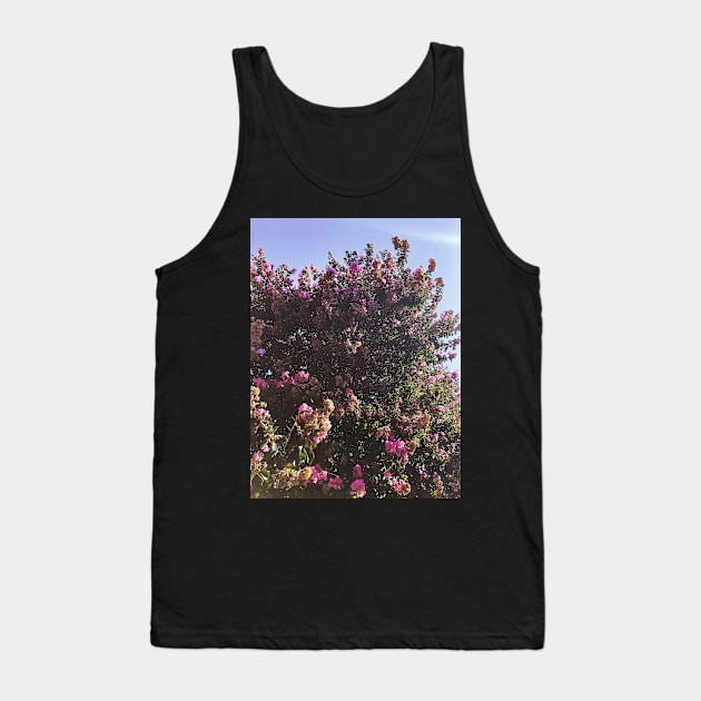 Purple floral tree in San Fernando Valley Tank Top by offdutyplaces